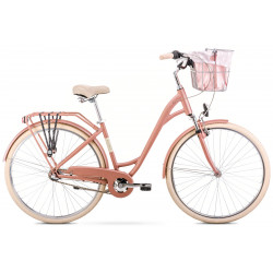 Dviratis Romet Art Deco ECO 2025 pink