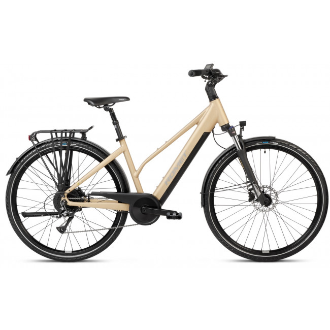 Elektrinis dviratis Romet e-Gazela 1.0 504WH 2024 sand