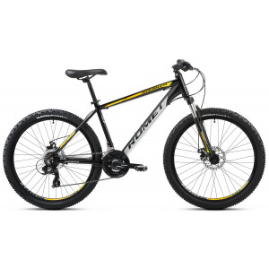 Dviratis Romet Rambler R6.2 2025 black-yellow