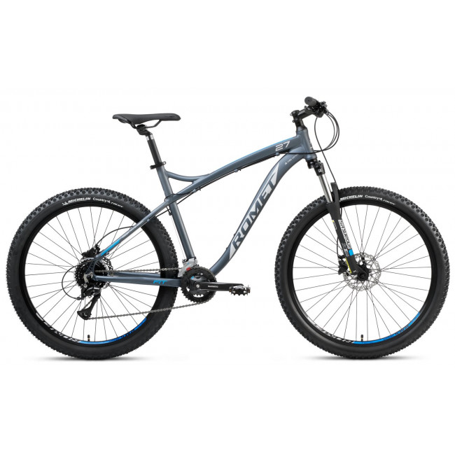 Dviratis Romet Rambler FIT 27.5 2025 black-silver-blue