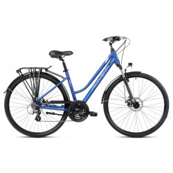Dviratis Romet Gazela 2 2025 dark blue-sky blue