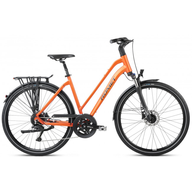 Dviratis Romet Gazela 5 CS 2025 orange-black