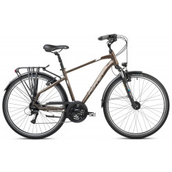 Dviratis Romet Wagant 5 2025 brown-white Dviratis Romet Wagant 5 2025 brown-white