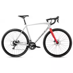 Dviratis Romet Aspre 1 2025 silver-red