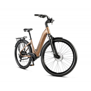 Elektrinis dviratis Romet e-Modeco URB 2.0 540WH 2024 brown-black