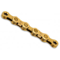 Grandinė KMC e12 Ti-N Gold 12-speed 130-links