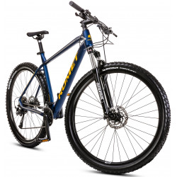 Dviratis Romet Mustang M3 CS 2025 dark blue-yellow