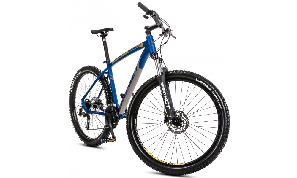 Dviratis Romet Rambler R7.3 2025 blue-yellow - 1