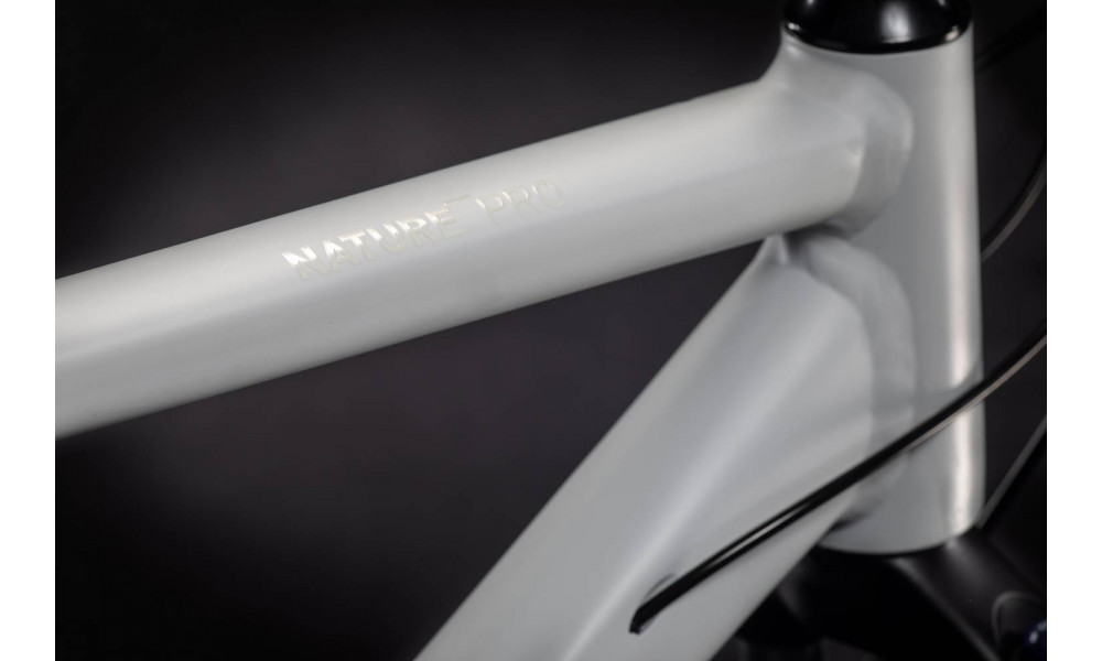 Dviratis Cube Nature Pro grey'n'iridium 2021 - 5