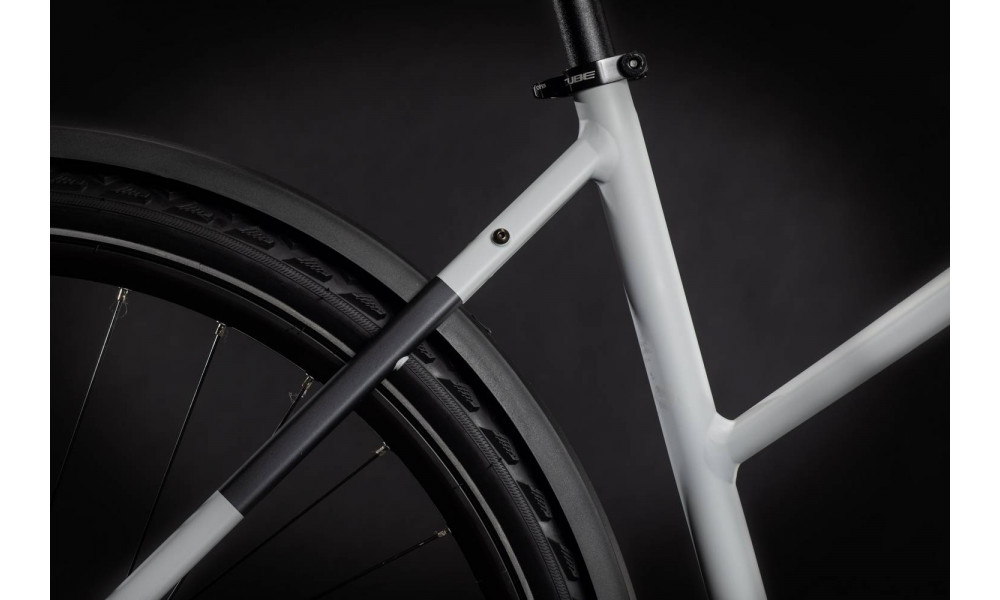 Dviratis Cube Nature Pro Allroad grey'n'iridium 2021 - 2