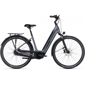 Elektrinis dviratis Cube Supreme Hybrid Pro 500 Easy Entry 26 flashgrey'n'black 2024