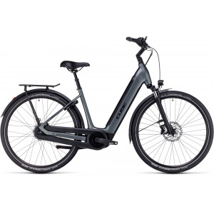 Elektrinis dviratis Cube Supreme RT Hybrid Pro 500 Easy Entry 26 flashgrey'n'black 2024