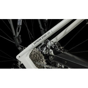 Elektrinis dviratis Cube Supreme Sport Hybrid ONE 500 Easy Entry 26 white'n'black 2024