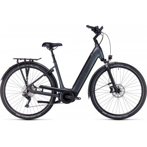 Elektrinis dviratis Cube Supreme Sport Hybrid Pro 500 Easy Entry 26 grey'n'grey 2024