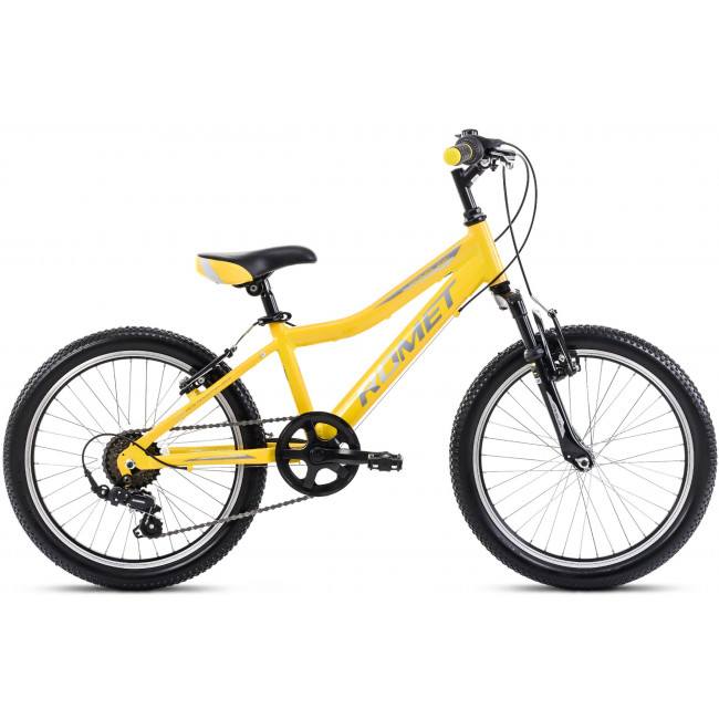 Dviratis Romet Rambler 20 KID 2 2024 yellow-grey