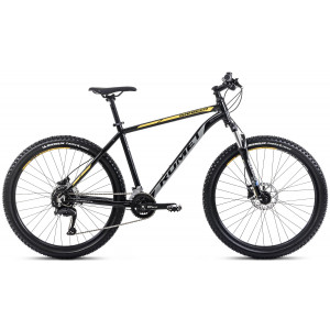 Dviratis Romet Rambler R7.2 CS 2025 black-grey-yellow