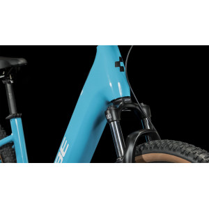 Elektrinis dviratis Cube Reaction Hybrid ONE 625 Easy Entry 27.5 skyblue'n'white 2024