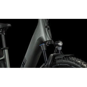 Elektrinis dviratis Cube Reaction Hybrid Pro 500 Allroad Easy Entry 27.5 flashgrey'n'green 2024