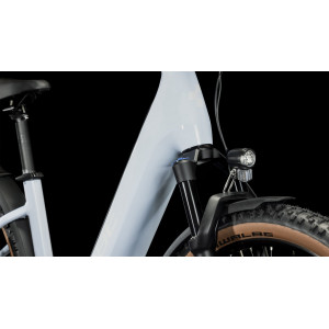 Elektrinis dviratis Cube Reaction Hybrid Pro 500 Allroad Easy Entry 27.5 flashwhite'n'black 2024