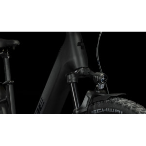 Elektrinis dviratis Cube Reaction Hybrid SLX 750 Allroad Easy Entry 27.5 black'n'reflex 2024