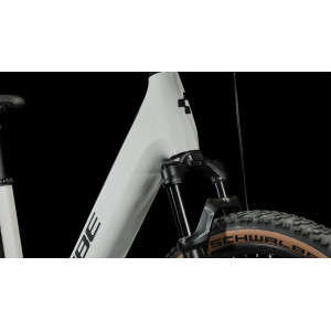 Elektrinis dviratis Cube Reaction Hybrid SLT 750 Easy Entry 27.5 silver'n'cream 2024
