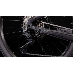 Elektrinis dviratis Cube Stereo Hybrid 120 ONE 625 27.5 black'n'black 2024