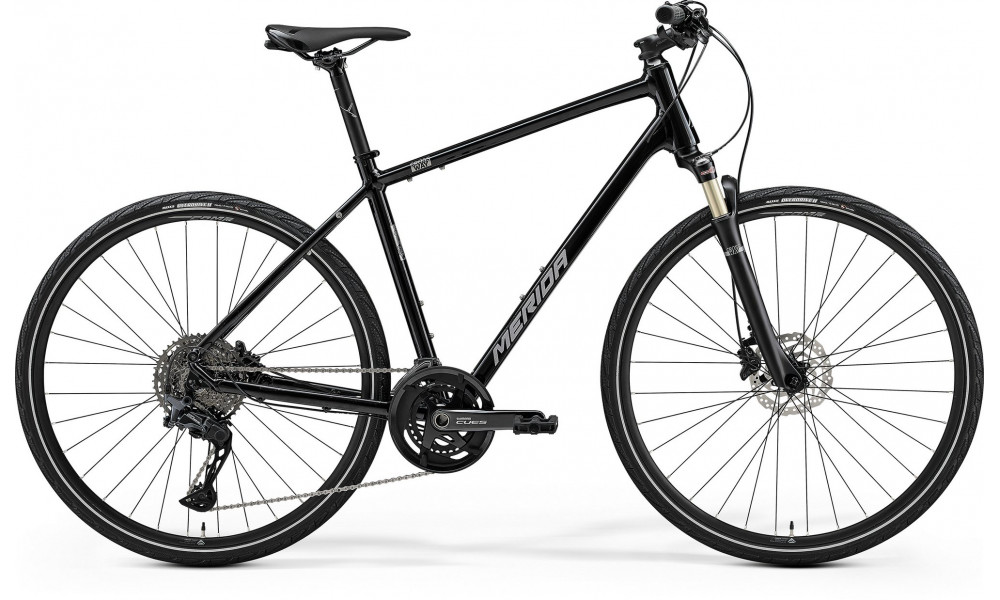 Dviratis Merida Crossway 700 III1 glossy black(silver) 