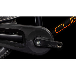 Dviratis Cube Numove 120 RT black'n'orange 2026