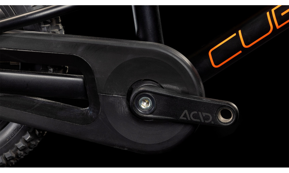 Dviratis Cube Numove 120 RT black'n'orange 2026 - 2