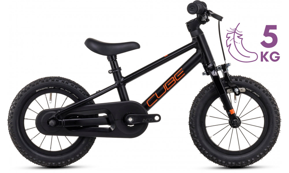 Dviratis Cube Numove 120 RT black'n'orange 2026 - 6