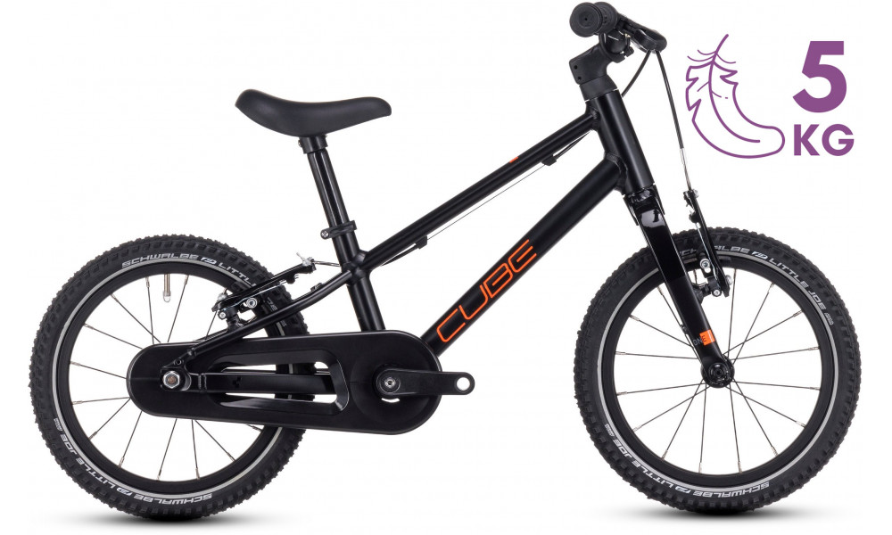 Dviratis Cube Numove 140 black'n'orange 2026 - 6