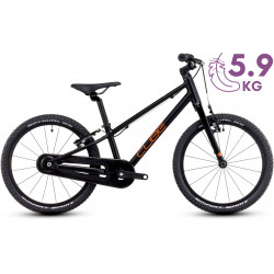 Dviratis Cube Numove 180 black'n'orange 2025