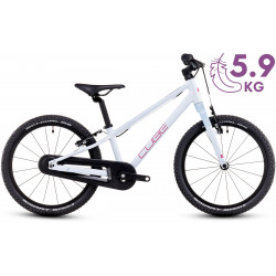 Dviratis Cube Numove 180 flashwhite'n'pink 2025