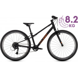 Dviratis Cube Numove 240 black'n'orange 2025