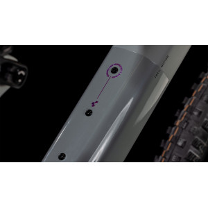 Elektrinis dviratis Cube AMS Hybrid ONE44 C:68X TM 400X 29 swampgrey'n'purplereflex 2025