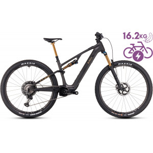 Elektrinis dviratis Cube AMS Hybrid ONE44 C:68X SLT 400X 29 carbon'n'golddust 2024