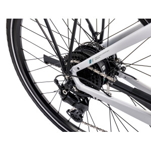Elektrinis dviratis Romet e-Gazela 2.0 504WH 2024 silver