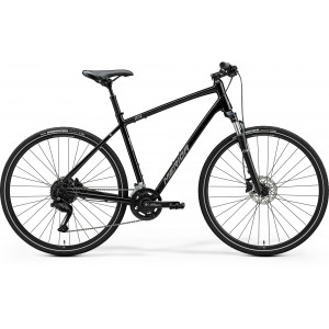 Dviratis Merida Crossway 100 III2 glossy black(silver)