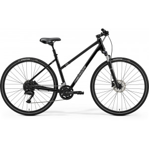 Dviratis Merida Crossway 100 III2 Lady glossy black(silver)