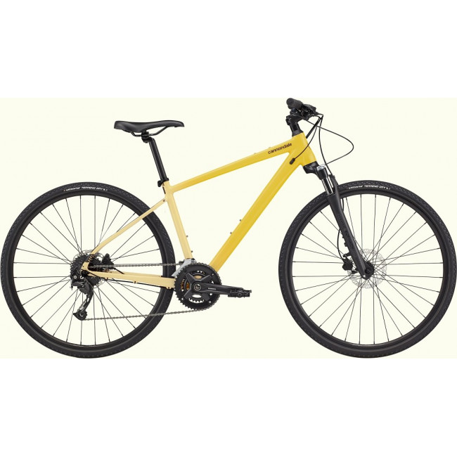 Dviratis Cannondale Quick CX 2 Womens laguna yellow-butter