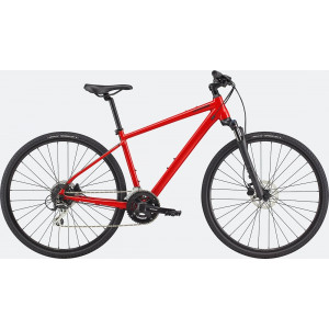 Dviratis Cannondale Quick CX 3 rally red