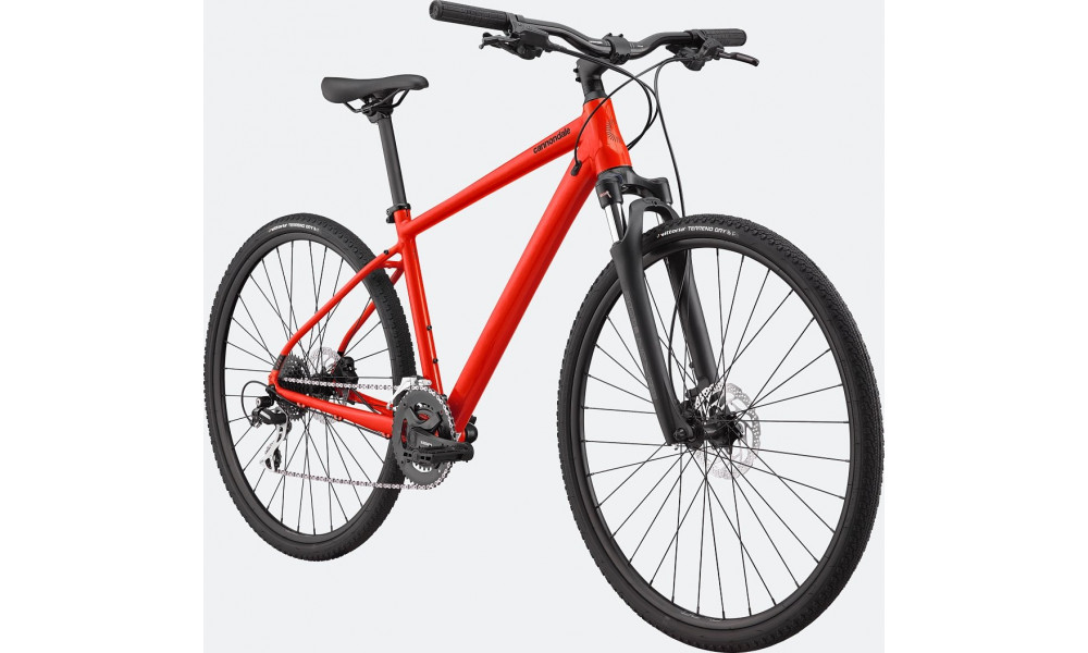 Dviratis Cannondale Quick CX 3 rally red - 6