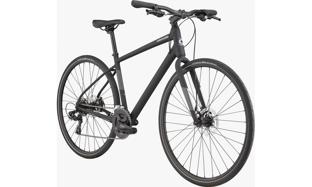 Dviratis Cannondale Quick Disc 5 matte black - 6