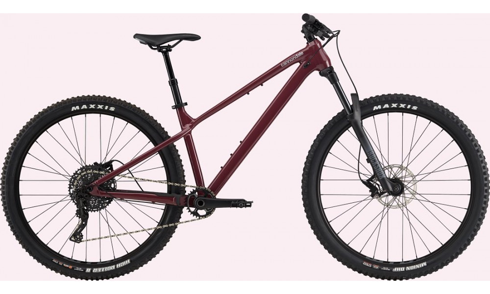 Dviratis Cannondale Habit 29" HT 2 black cherry - 1