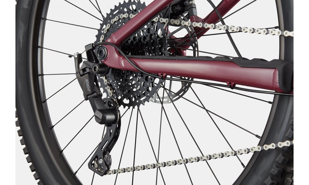 Dviratis Cannondale Habit 29" HT 2 black cherry - 4