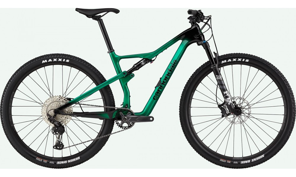 Dviratis Cannondale Scalpel 29" Carbon 4 jungle green-jet black - 1