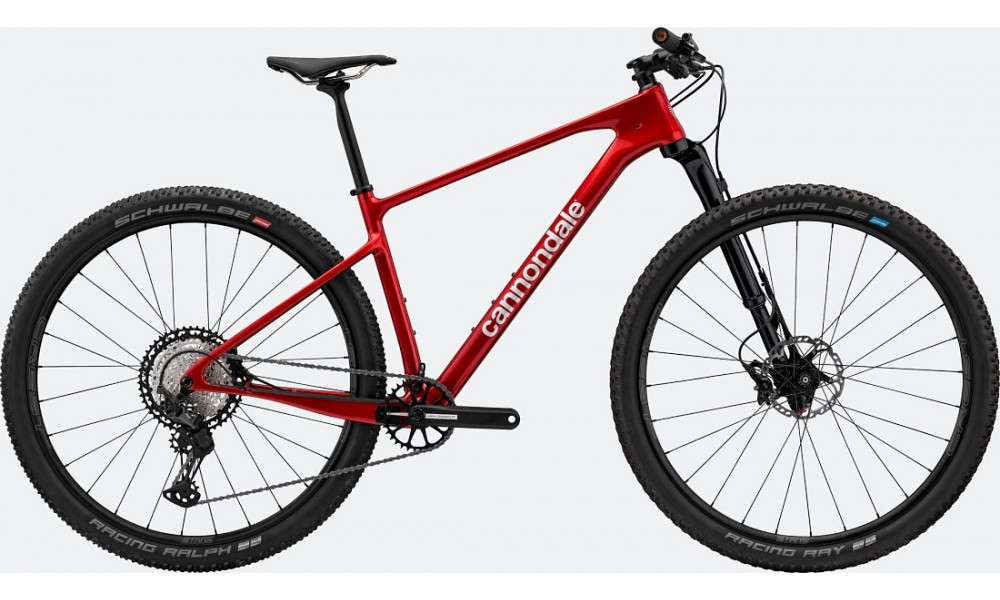 Dviratis Cannondale Scalpel 29" HT Carbon 2 candy red - 1