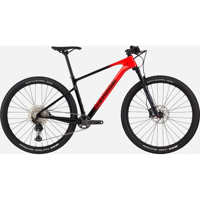 Dviratis Cannondale Scalpel 29" HT Carbon 4 acid red