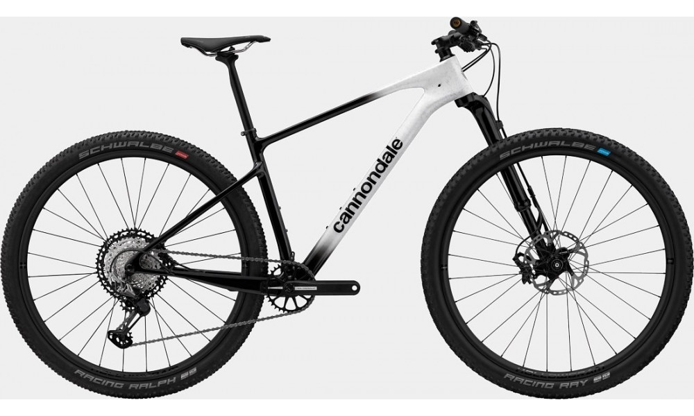 Dviratis Cannondale Scalpel 29" HT Hi-Mod 1 cashmere white-jet black splatter - 1