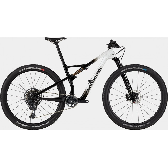 Dviratis Cannondale Scalpel 29" Hi-Mod 1 cashmere white-jet black splatter